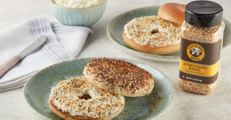 Einstein Bros Bagels Introduces Everything Bagel Seasoning License   EinsteinBagels 