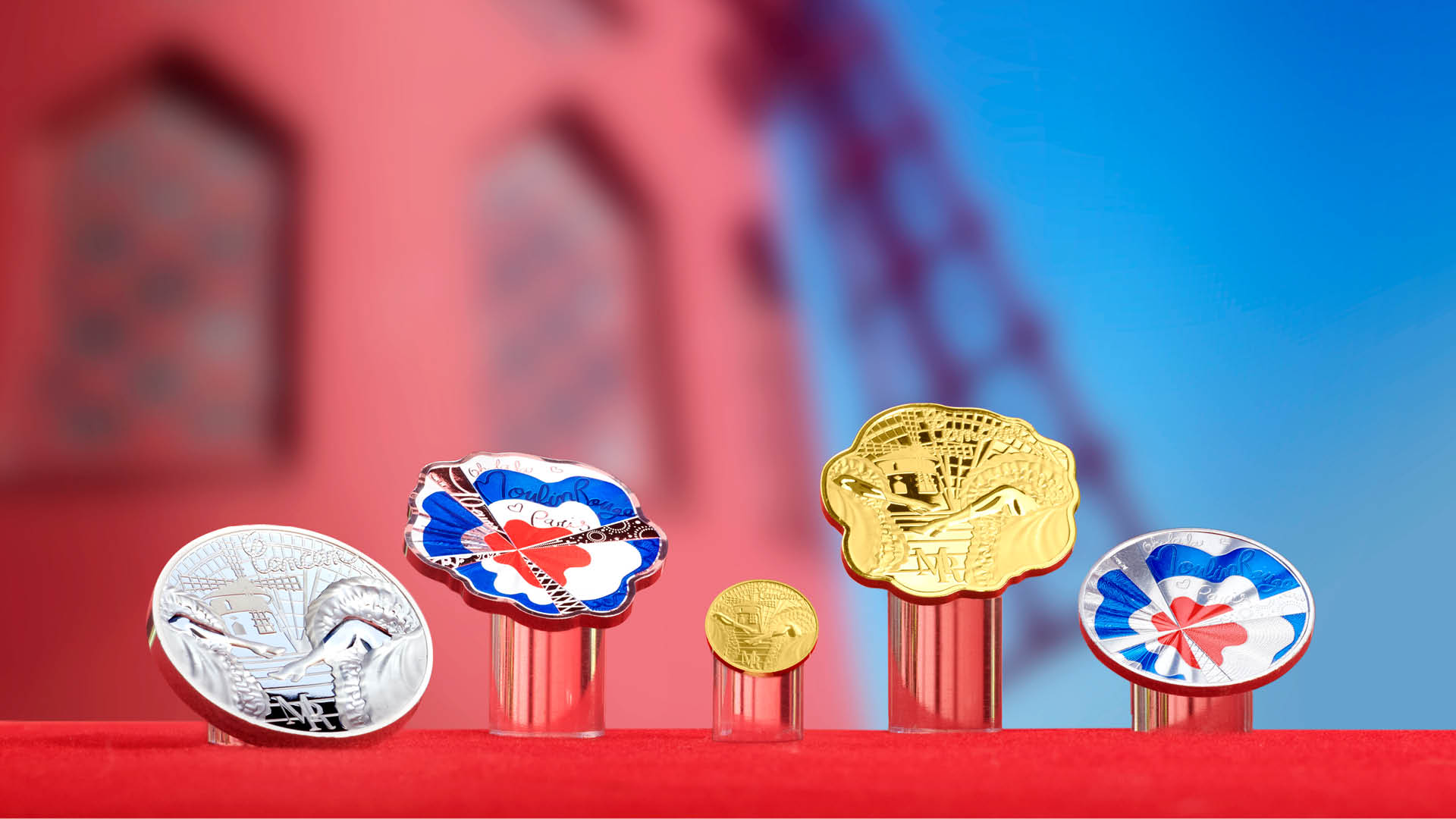 Moulin Rouge x Monnaie de Paris French Cancan Coin Collection
