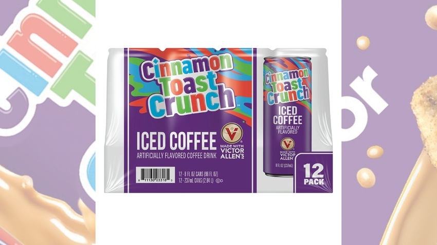 Victor Allen’s Cinnamon Toast Crunch Ready-to-Drink Iced Coffee.