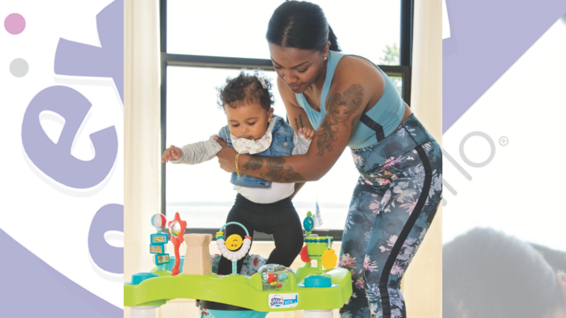 Baby exersaucer cheap activity center