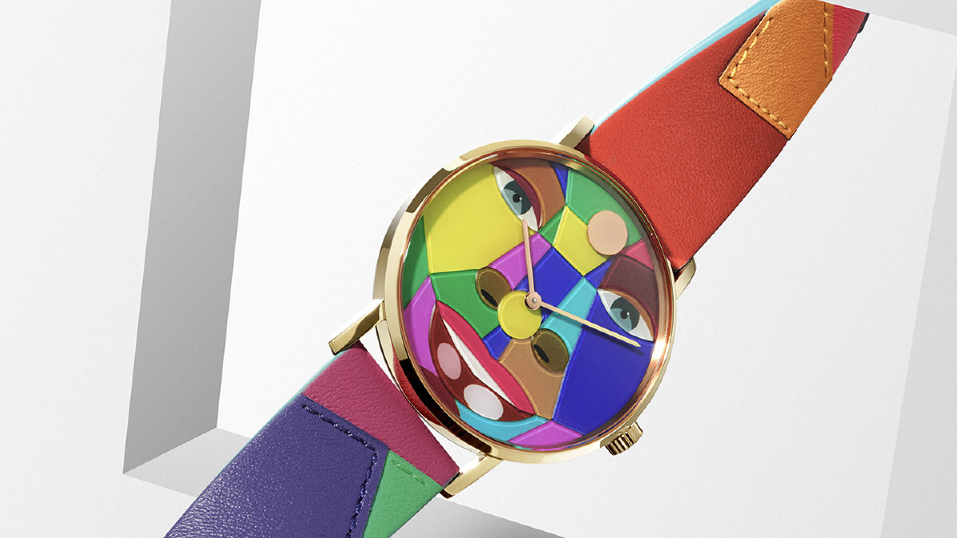 Movado, Derrick Adams Collaborate on Limited-Edition Artist Series