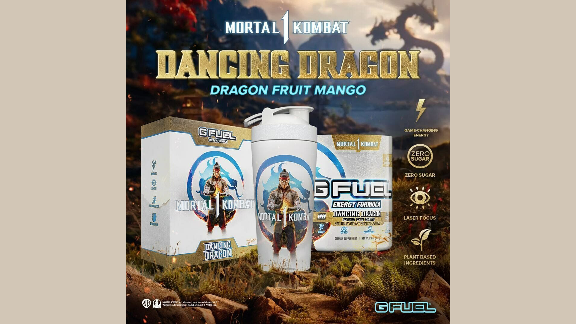 G Fuel and Dragon Ball Z's special edition gaming supplements