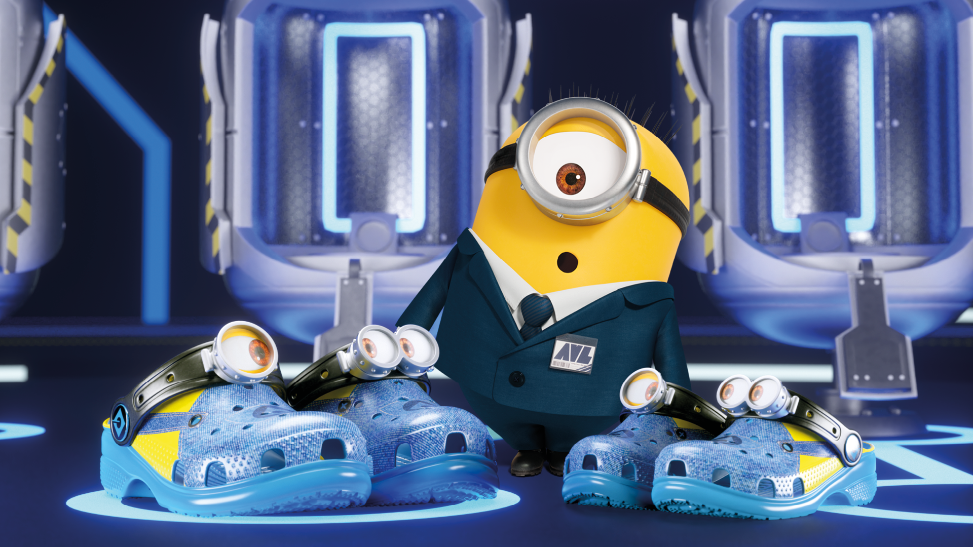 minion crocs