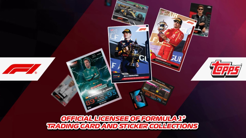 Formula 1 trading cards and stickers, Topps