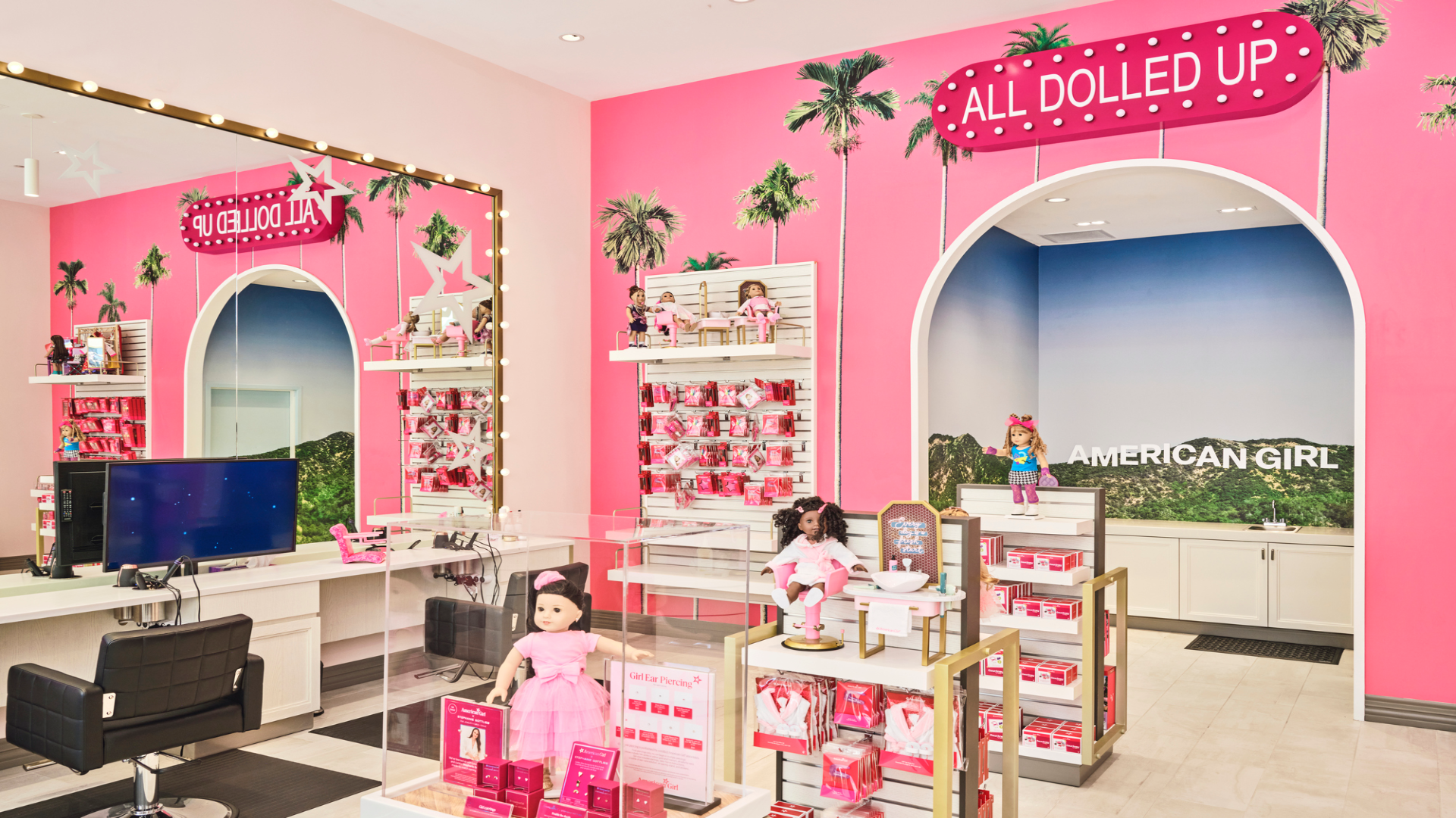 Salon American Girl Doll Store Chicago American Girl Store Hair