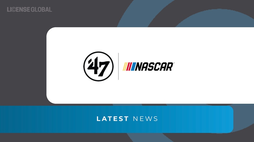 '47 and NASCAR logos.