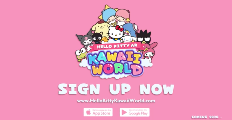 Hello Kitty AR: Kawaii World Now Accepting Early Registration