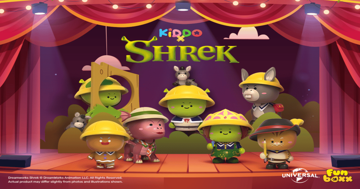 Shrek x Kiddo Blind Box Launches | License Global