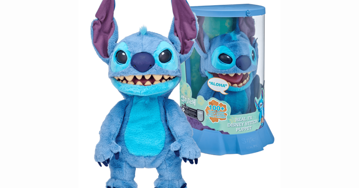Real FX Disney Stitch Puppet Set to Launch