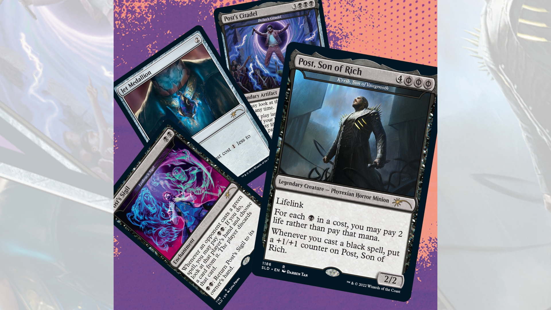 Carta Promocional MTG Secret Lair - The Scarab God Edição DJ