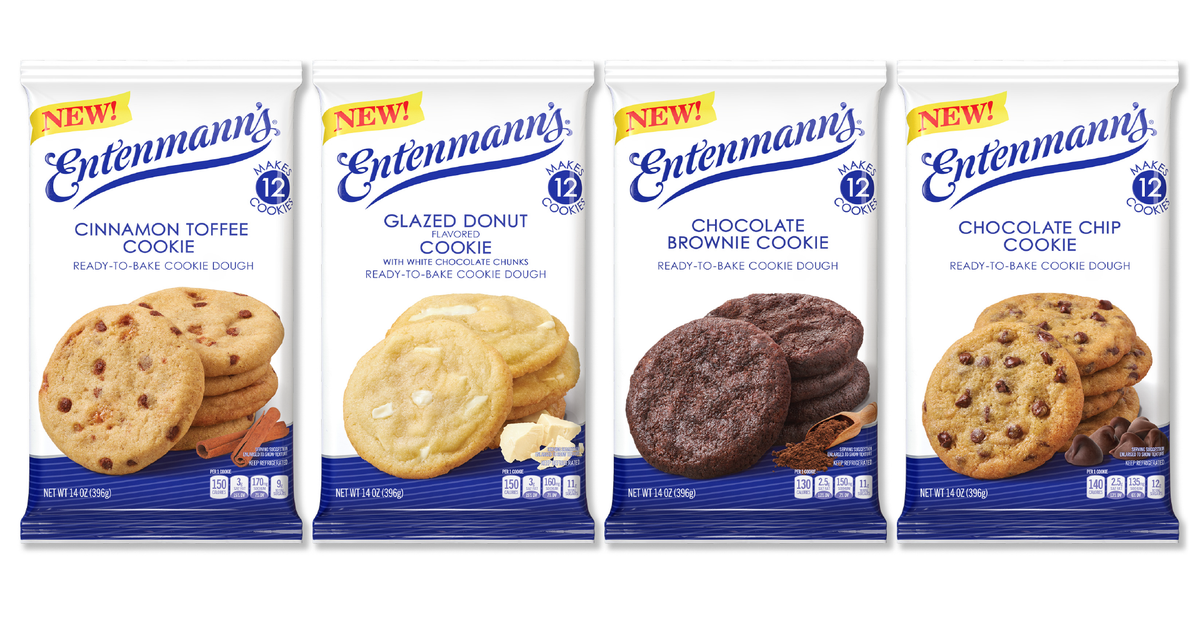 Entenmann’s Debuts ReadytoBake Cookie Dough Line License Global
