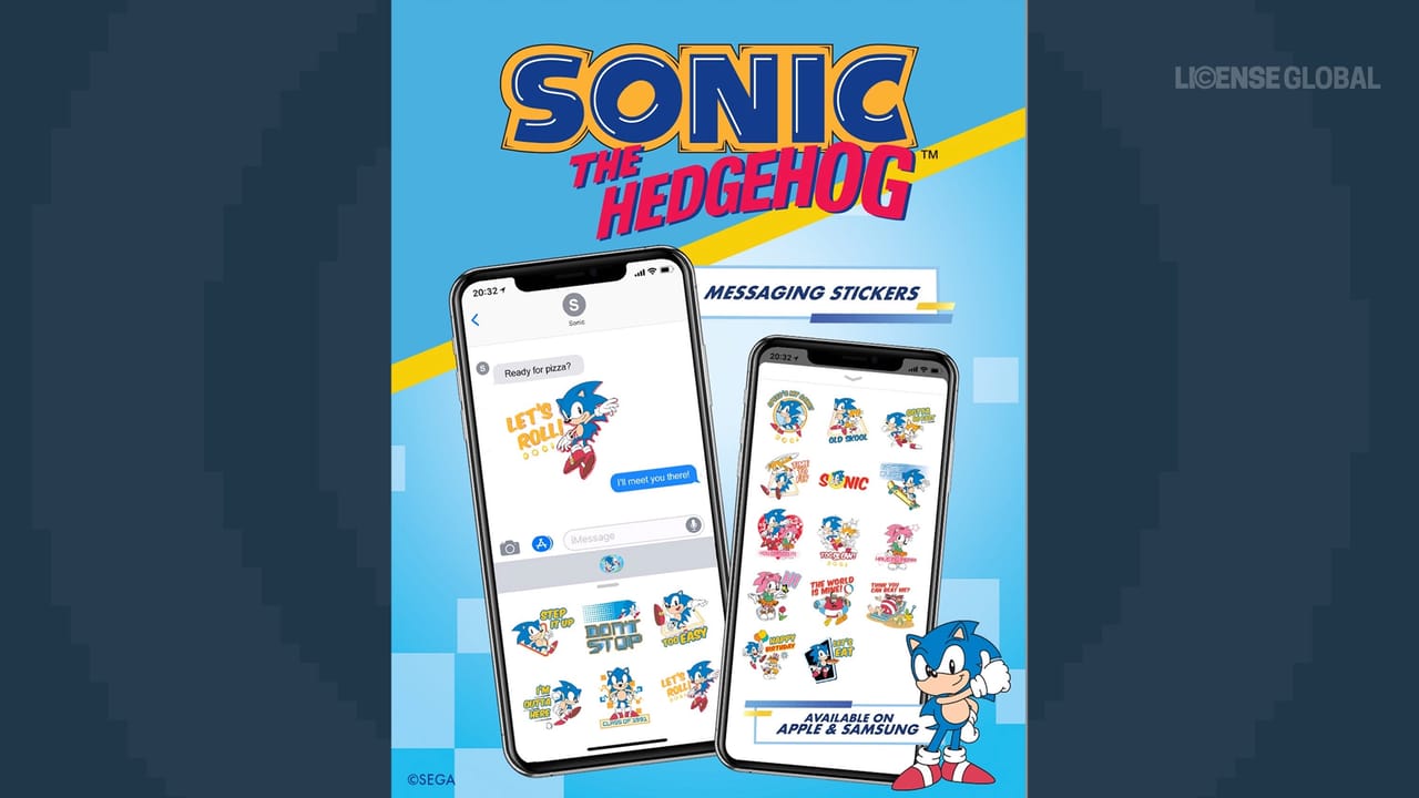 Sonic Stickers Android ‘Sonic the Hedgehog’ Mobile Messaging Stickers Launch