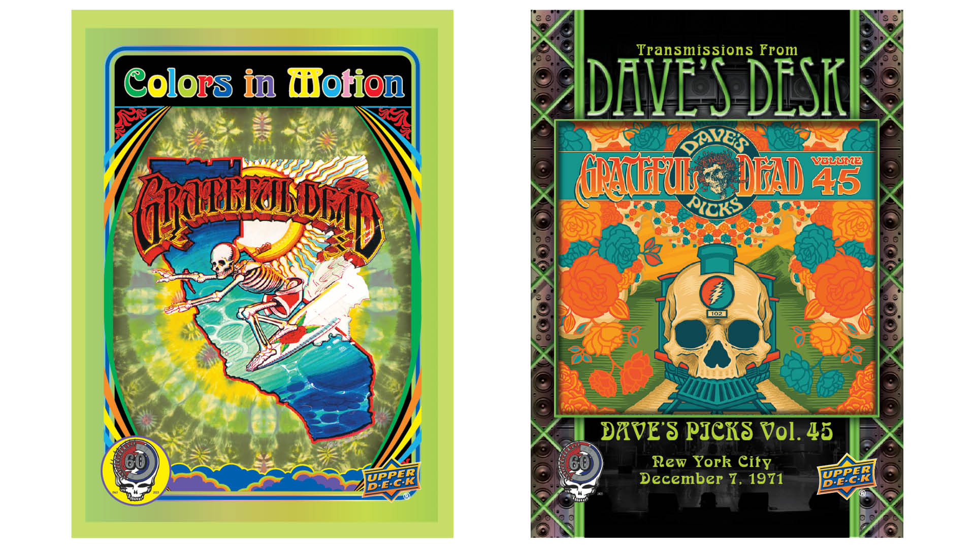 Upper Deck Releases First Grateful Dead Trading Card Set