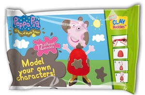 Peppa pig hot sale clay buddies