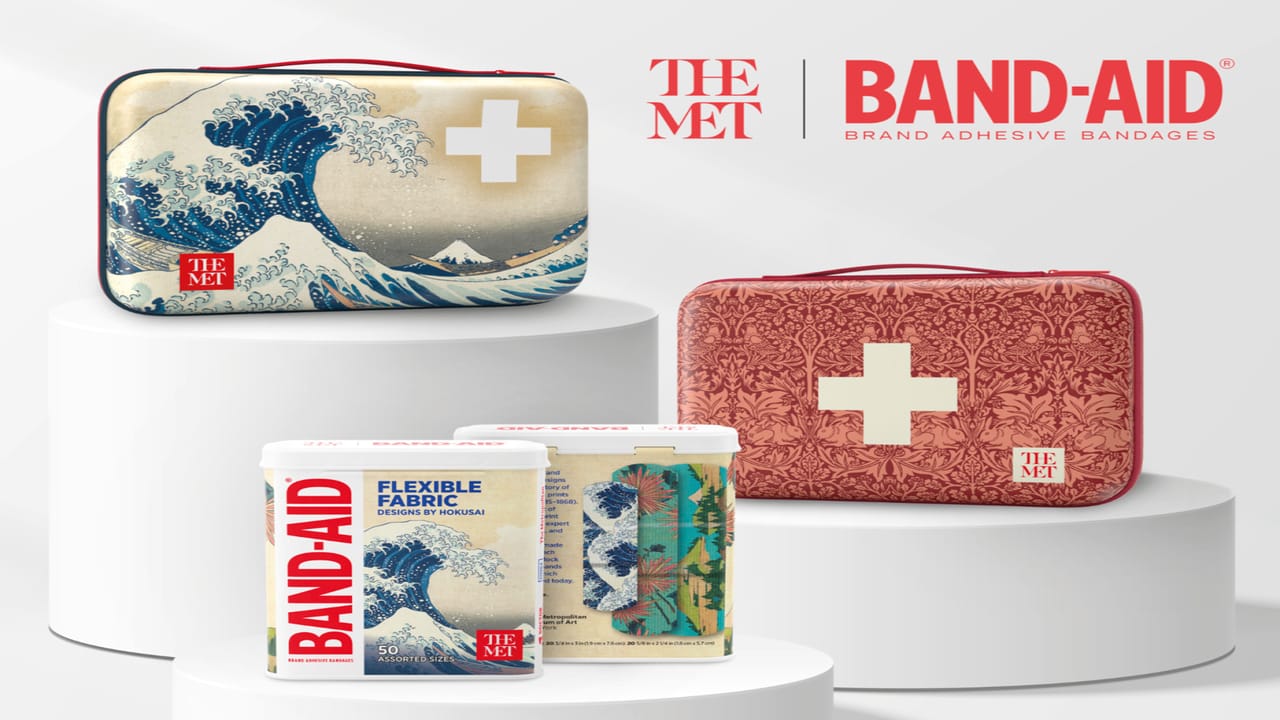 An Aid Band-Aid Brand Collabs with The Met: An Inside Look