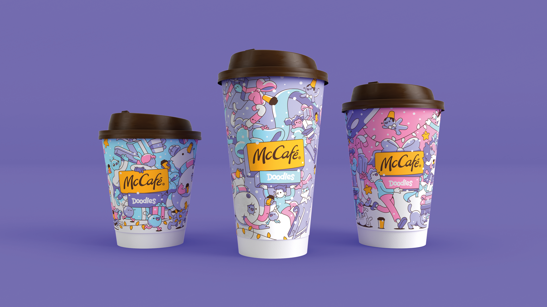 McDonald's, Doodles Partner for Holiday Campaign