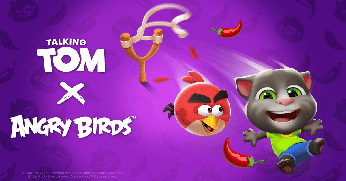 Outfit7, Rovio Partner to Unite Talking Tom, ‘Angry Birds’