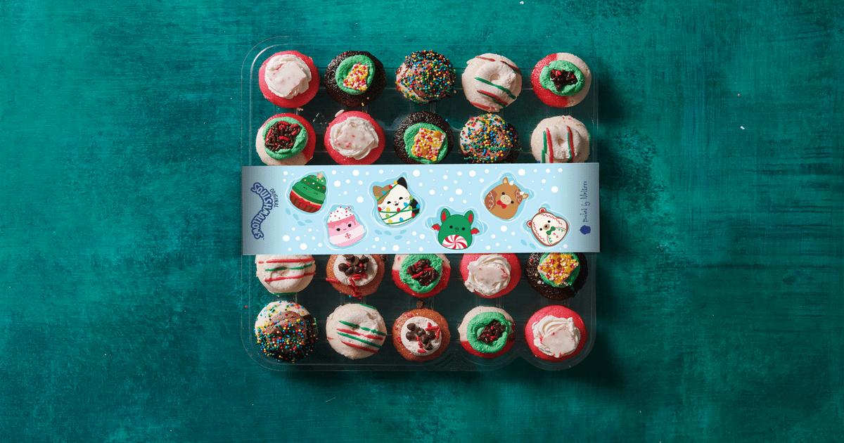 Squishmallows Goes Bite-Sized with Baked by Melissa Holiday Treats