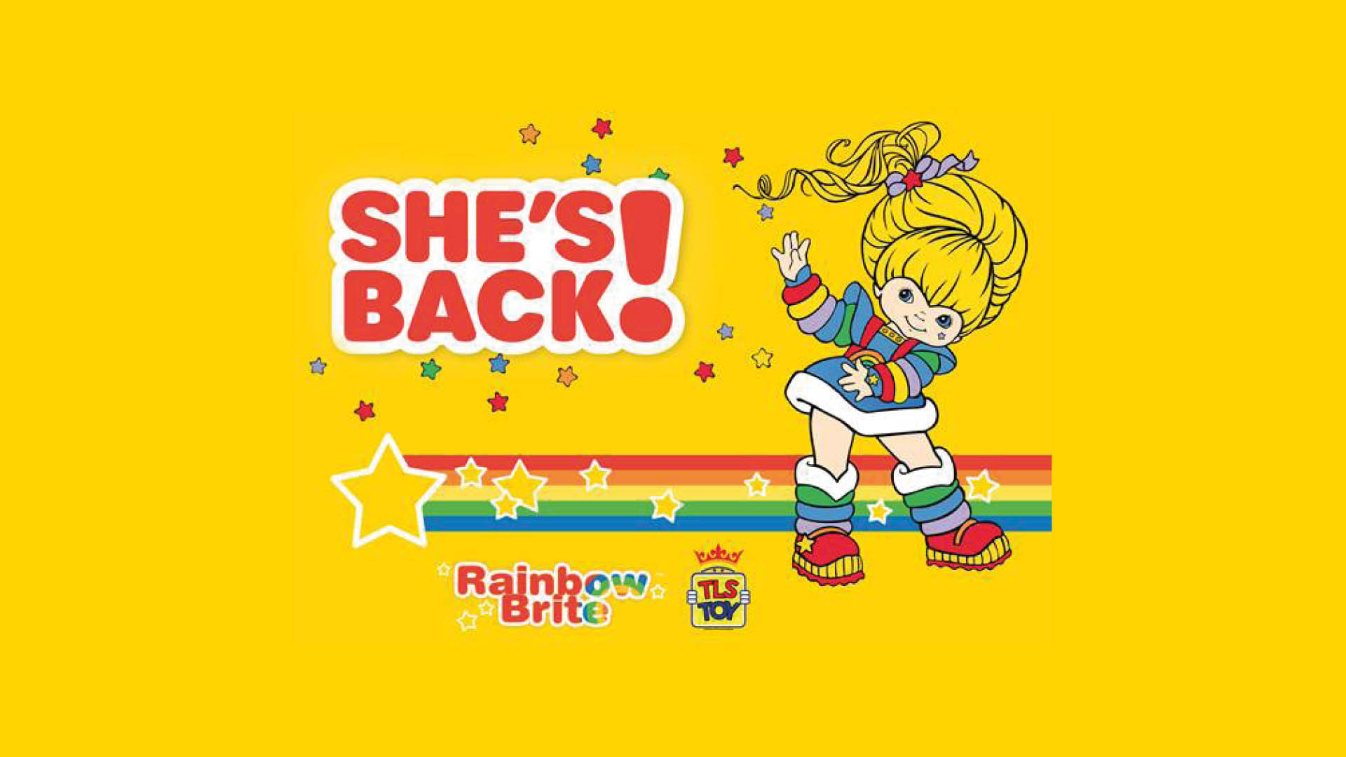Exciting news for 80s kids: Rainbow Brite dolls are back!