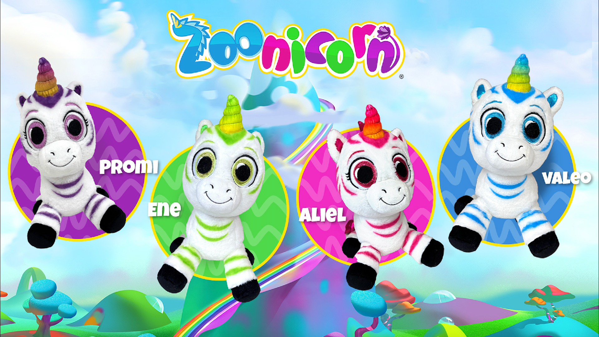 Teddy Mountain and Zoonicorn Launch Zoonicorn Stuffies