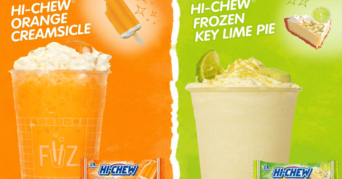 HI-CHEW and FiiZ Launch Limited-Edition Dirty Soda Flavors