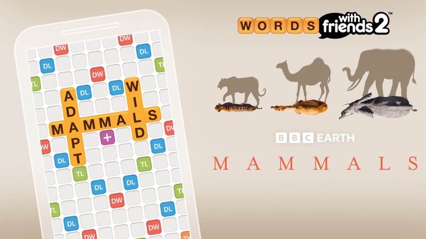 Words With Friends x BBC Earth collaboration