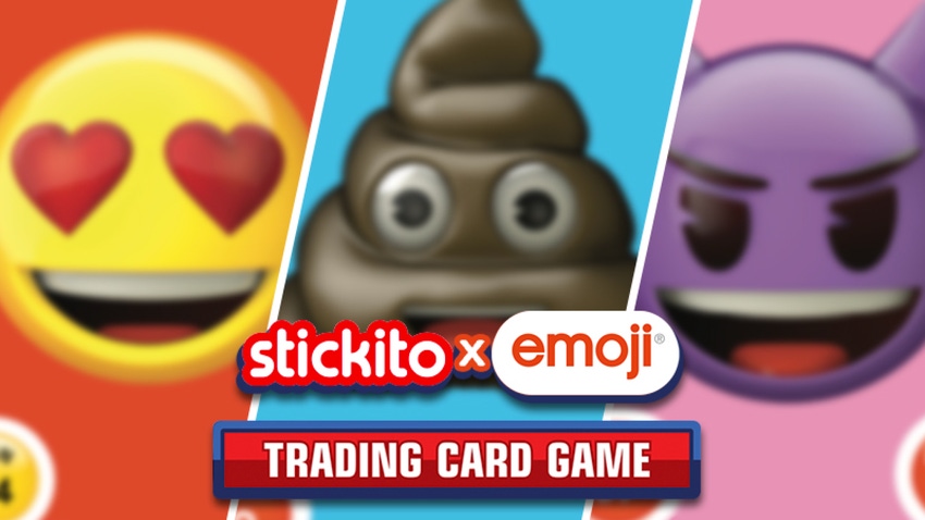 Stickito x Emoji Trading Card Game