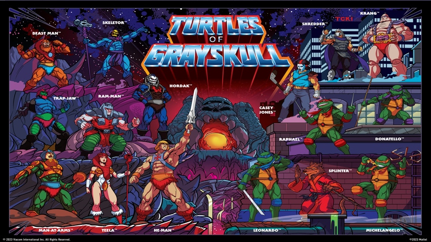 Turtles of Grayskull poster. 