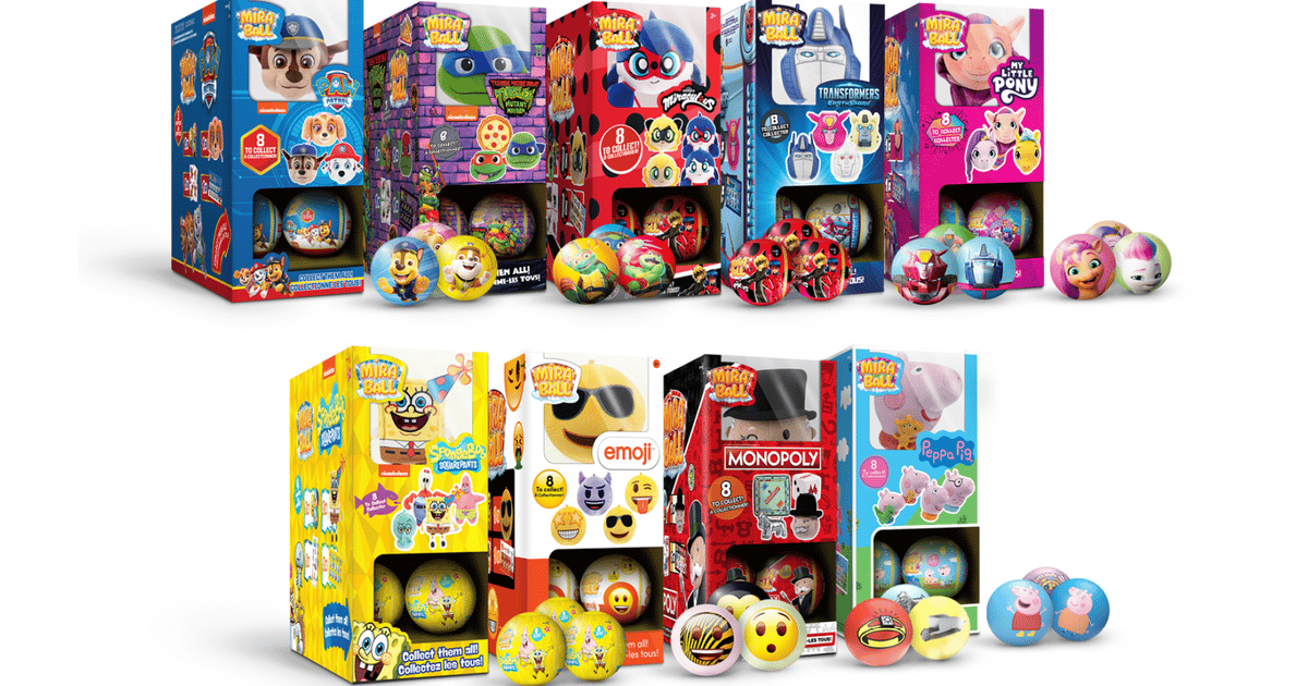 Miraball_toy_line_at_Walmart. Miraball_toy_line_at_Walmart.