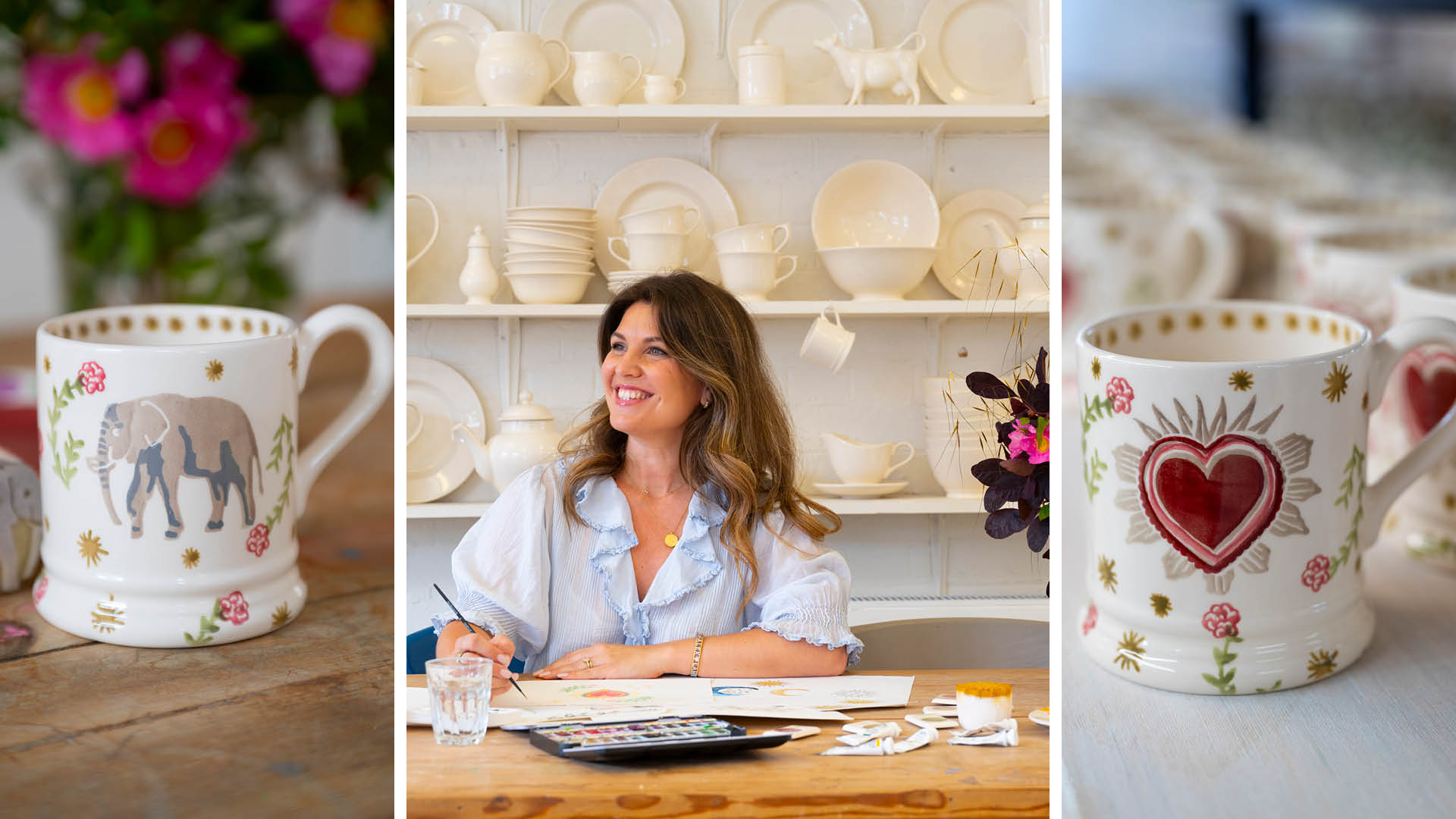 Elizabeth Scarlett x Emma Bridgewater Pottery Launches