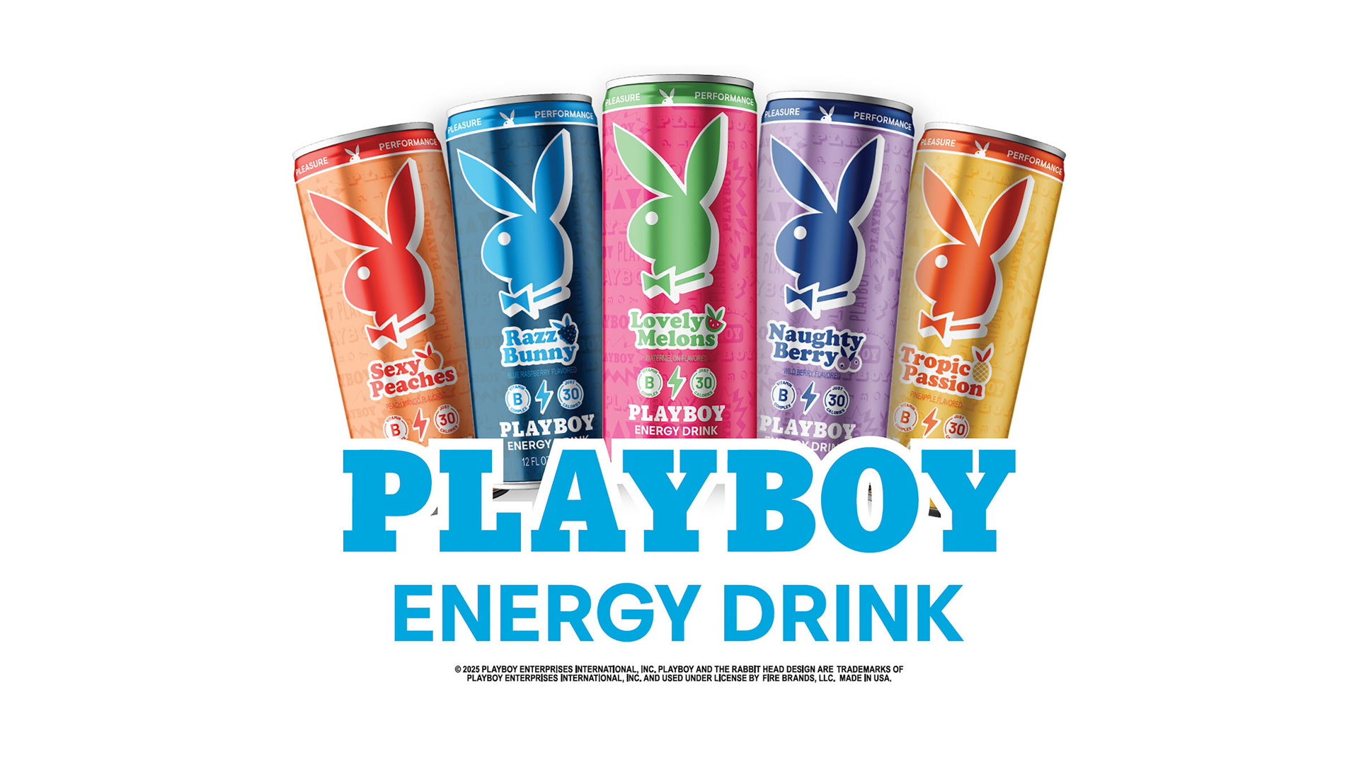 Fire Brands Launches Playboy Energy Drink Line Targeting Gen Z