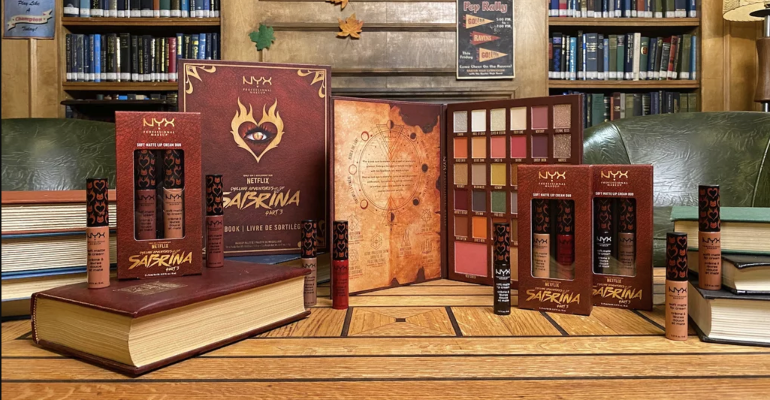 NYX Charms with 'Chilling Adventures of Sabrina' Collection