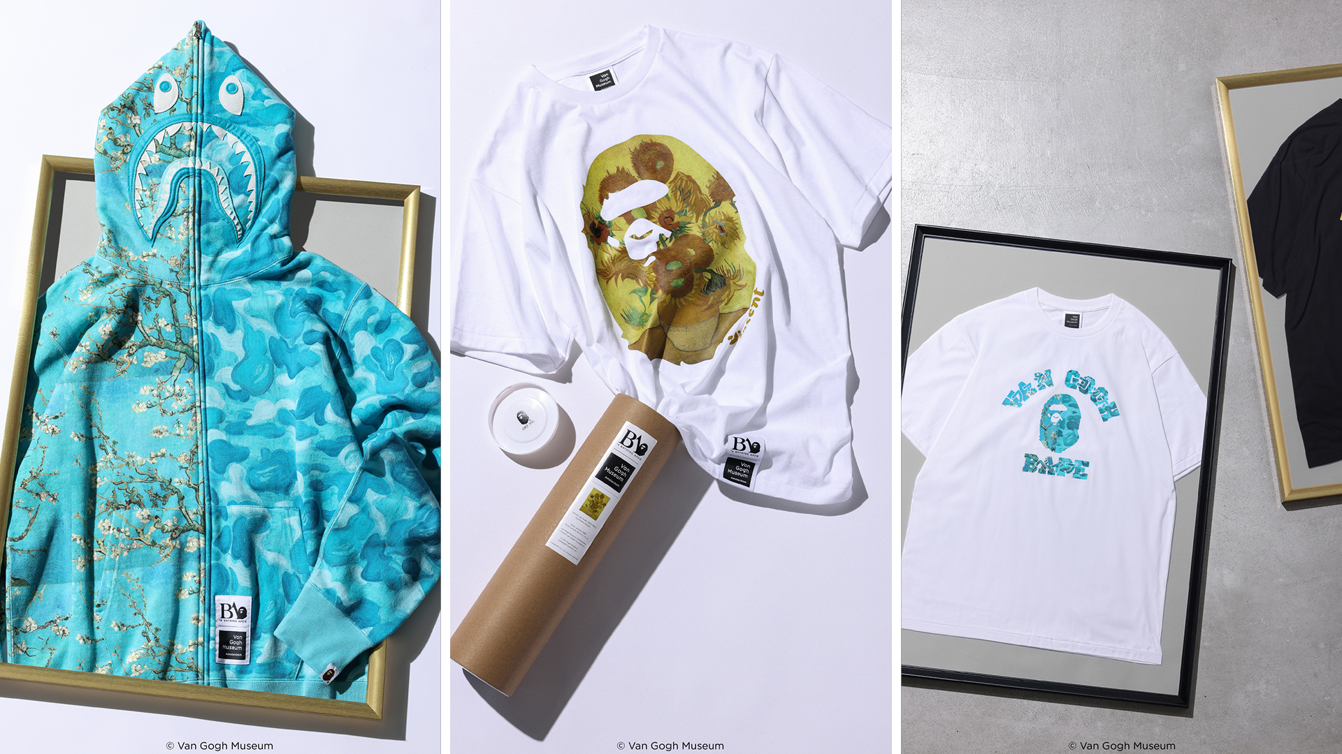 A Bathing Ape, Van Gogh Museum Launch Exclusive Art-Inspired