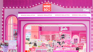 The Barbie-inspired store in Kuala Lumpur, Malaysia.