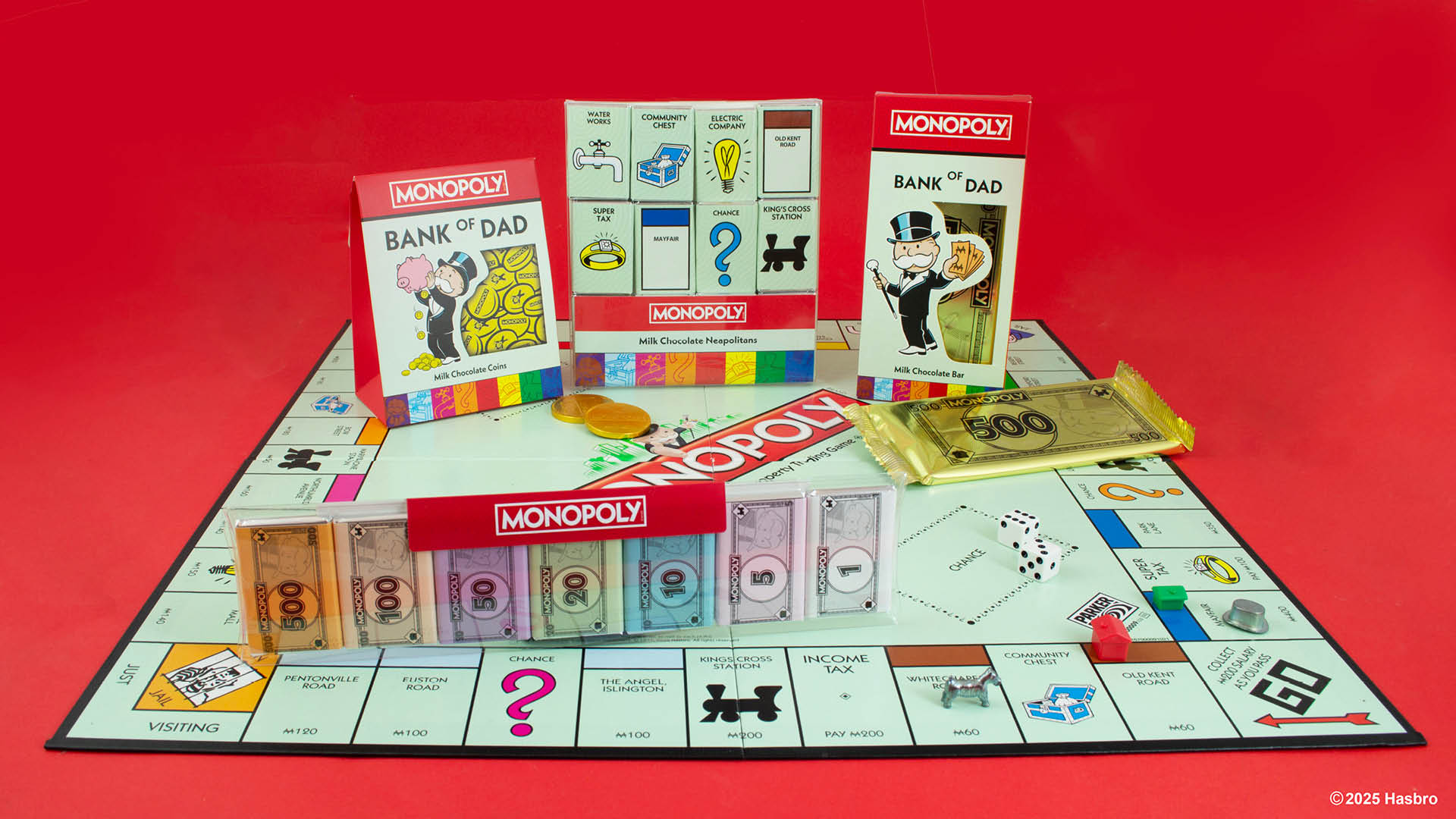 Monopoly Chocolate Range from Creme d'Or Launches