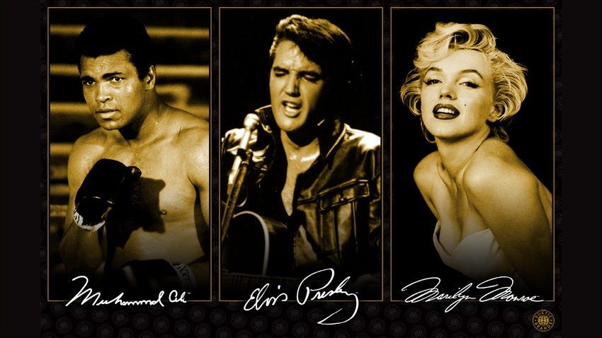 Muhammad Ali, Elvis Presley and Marilyn Monroe, Poetic Brands, Authentic Brands Group