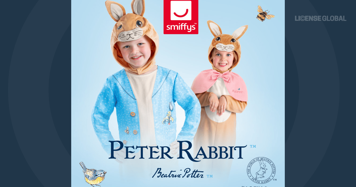 Smiffys Lands Peter Rabbit Costume License Deal