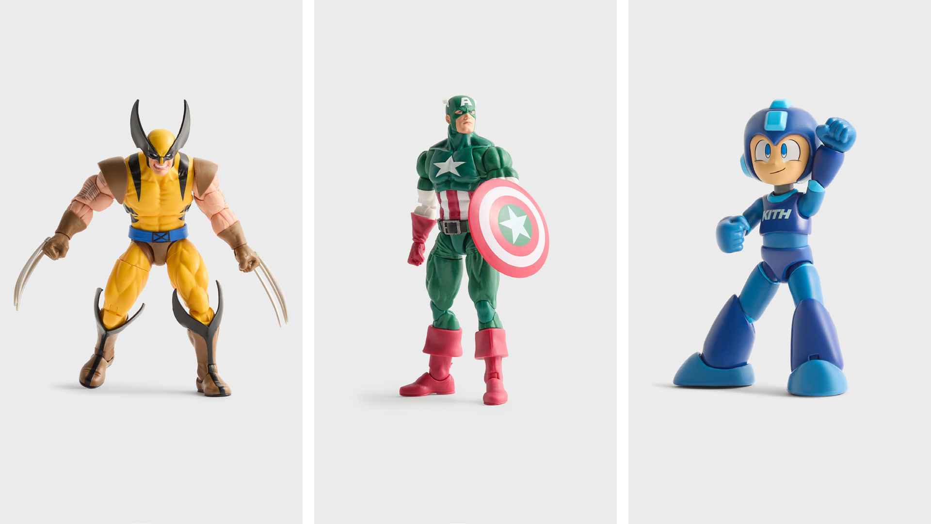 KITH マーベル カプコン フィギュア キャプテンアメリカ Marvel Ca Kith x Marvel for Hasbro Legends Captain America Gameverse Player