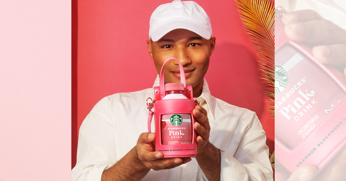 Starbucks and Brandon Blackwood to Launch Sip & Sling Bottle Bag
