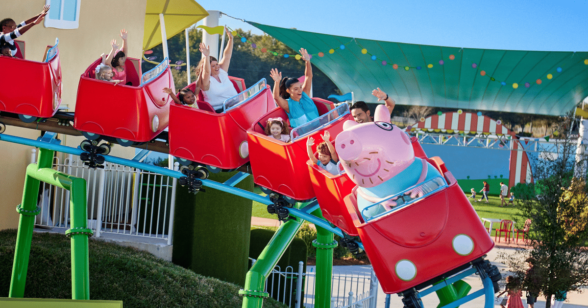 Merlin Entertainment Reveals Daddy Pig’s Roller Coaster at Peppa Pig ...
