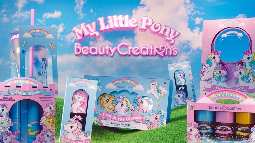 My Little Pony x Beauty Creations Cosmetics.