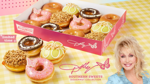 “Dolly Southern Sweets Doughnut Collection,” Dolly Parton, Krispy Kreme