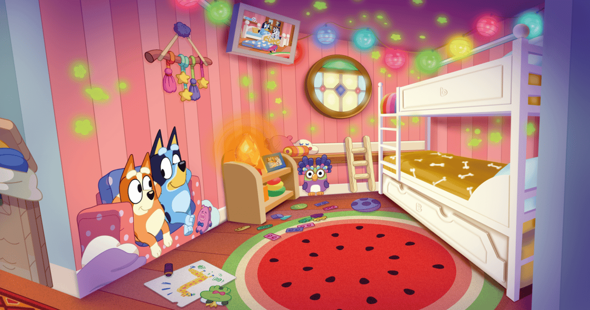 Alton Towers Unveils ‘Bluey’Themed Hotel Rooms