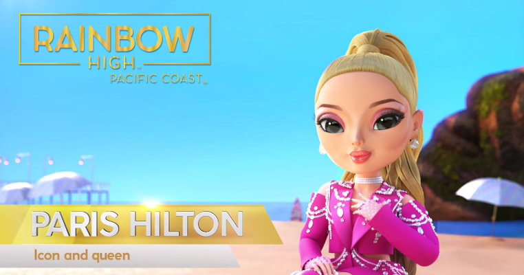 Paris Hilton Joins Rainbow High Series Cast