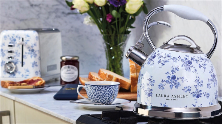 Laura Ashley VQ Toaster and Tea Kettle Collection