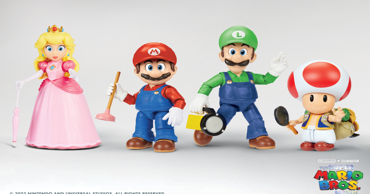 JAKKS Pacific Announces Toys Inspired by The Super Mario Bros