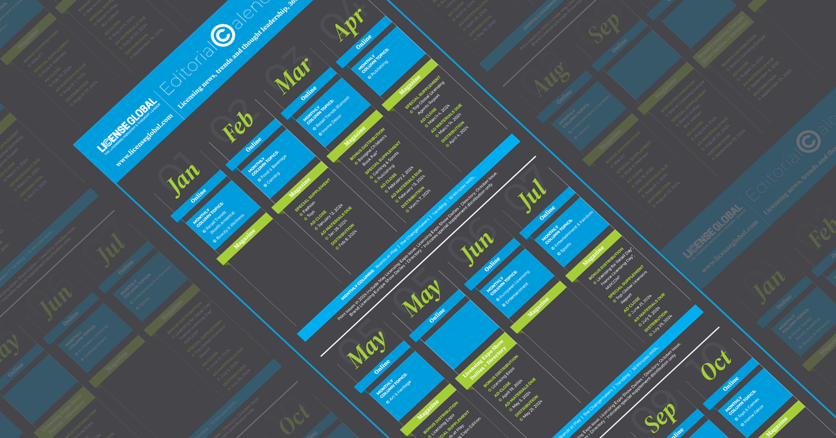 The License Global 2024 Editorial Calendar