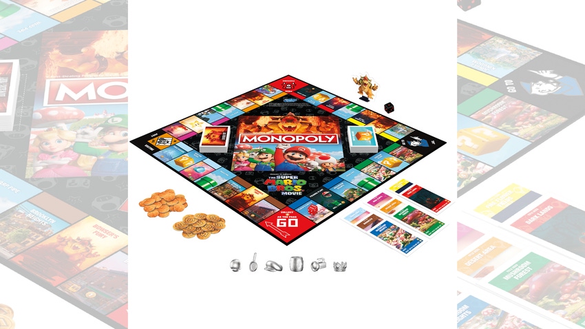 Monopoly Super Mario Movie Board Game