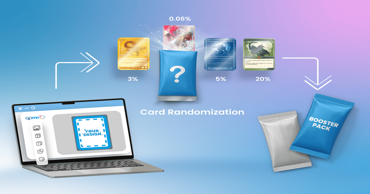 QPMN Creates Print-on-Demand Randomized Booster Packs