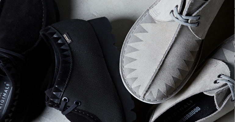 Clark s Originals Neighborhood Lace Up Shoe Collab License Global